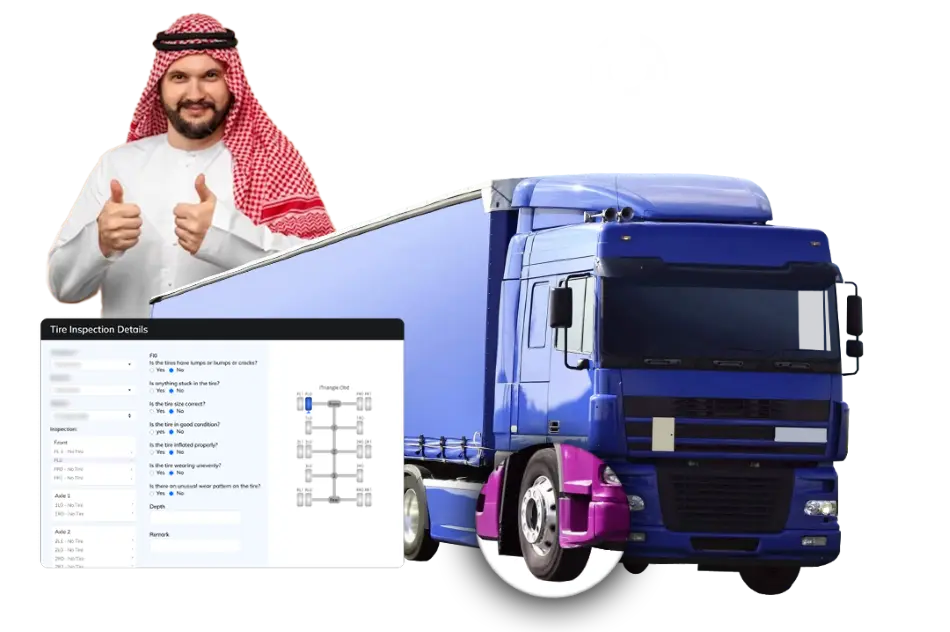 Tire monitoring system in UAE